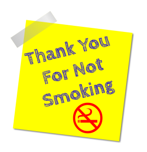 Ačiū, kad nerūkote