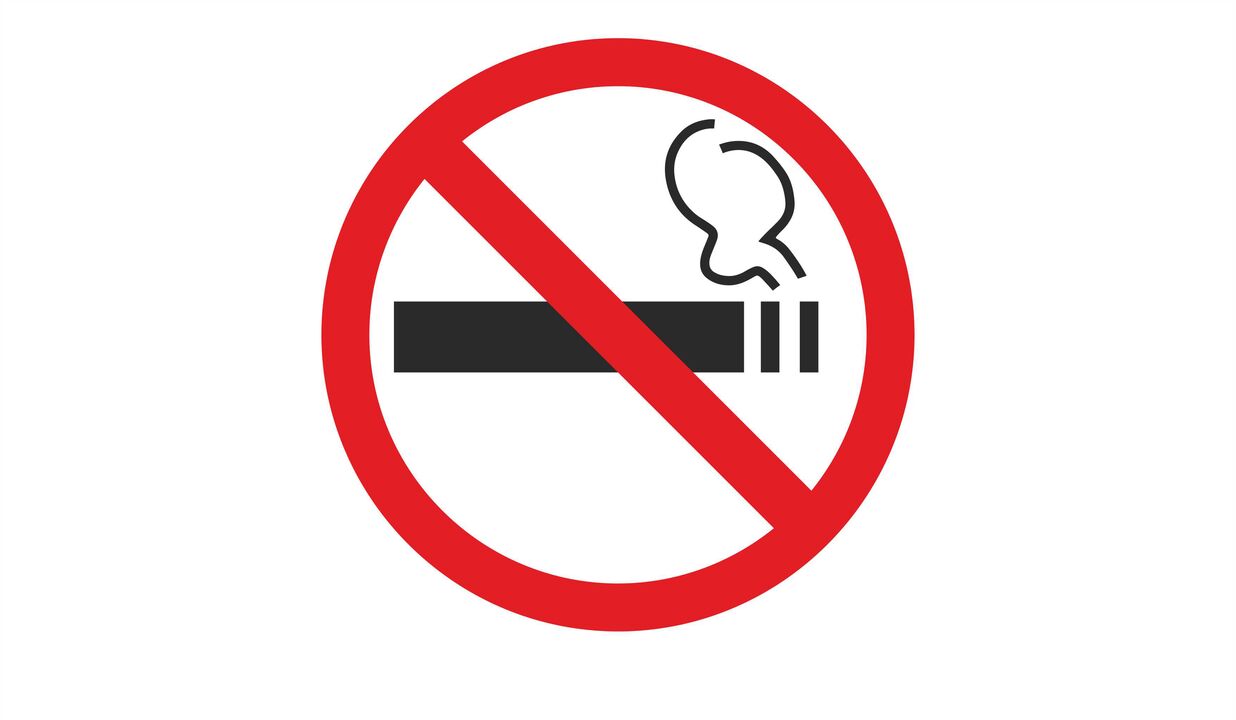 draudimas rūkyti cigaretes